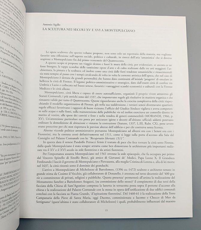 Scultura a Montepulciano dal XIII al XX secolo