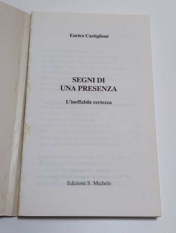 Segni di una Presenza. Perché cercate tra i morti colui …