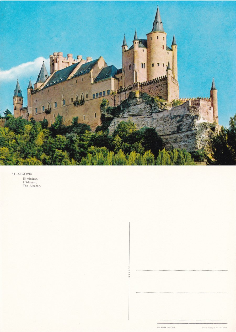 Segovia. El Alcazar. Non viaggiata | Immagine principale