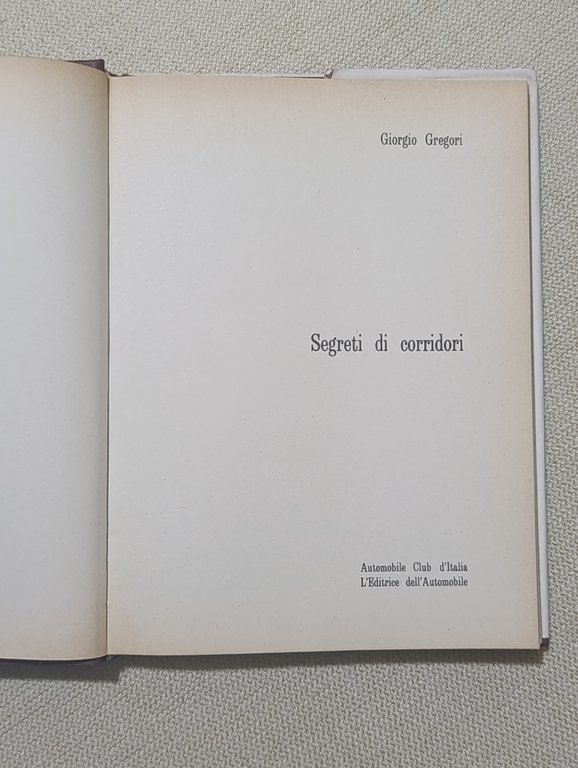 Segreti di Corridori