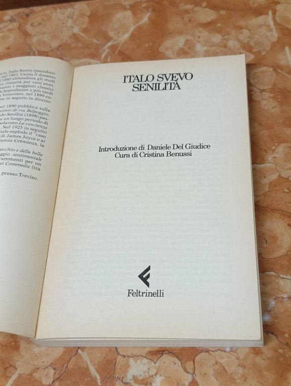 Senilità. Universale Classici Feltrinelli | Immagine Gallery 6