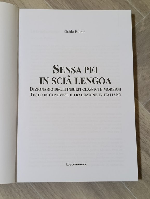 Sensa pei in scia lengoa
