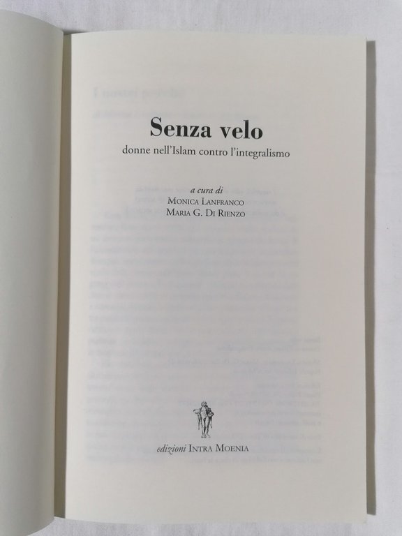 Senza Velo - Donne dell'Islam contro l'Integralismo Lanfranco Di Rienzo … | Immagine Gallery 3