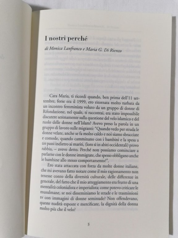 Senza Velo - Donne dell'Islam contro l'Integralismo Lanfranco Di Rienzo … | Immagine Gallery 4