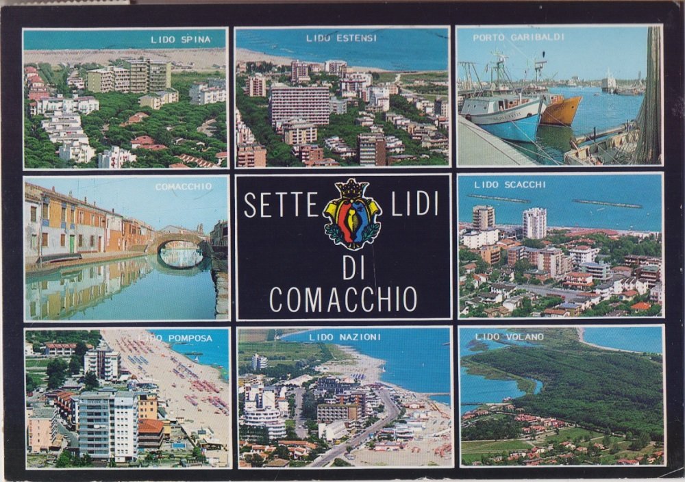 Sette lidi di Comacchio. Viaggiata 1996 | Immagine principale