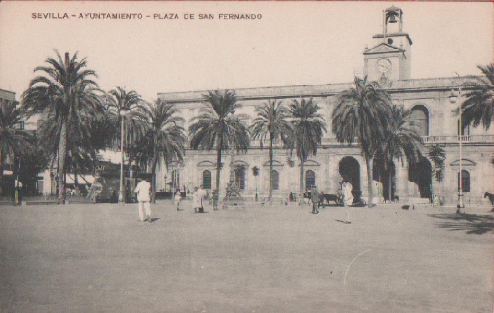 Sevilla. Ayuntamiento.Plaza de San Fernando. Non viaggiata | Immagine principale