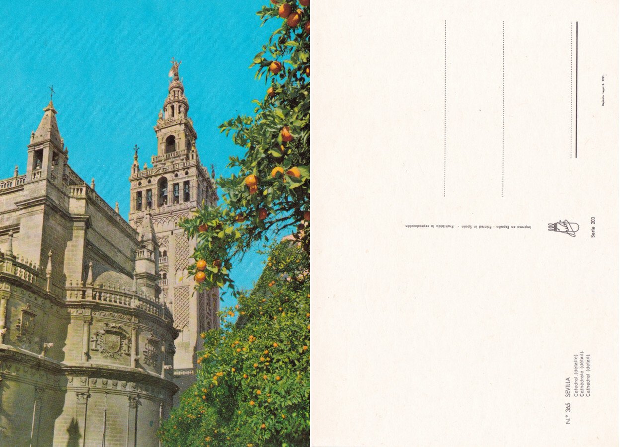 Sevilla. Catedral (detaile). Non viaggiata | Immagine principale