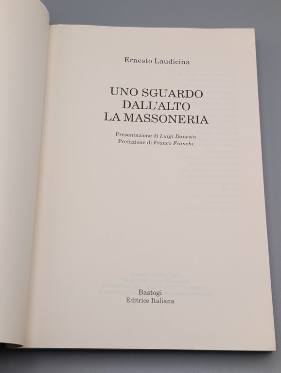 Sguardo dall'alto. La massoneria