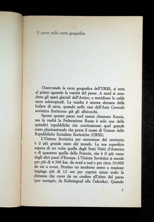 Sguardo sull'Urss. Viaggio geografico nell'Unione Sovietica