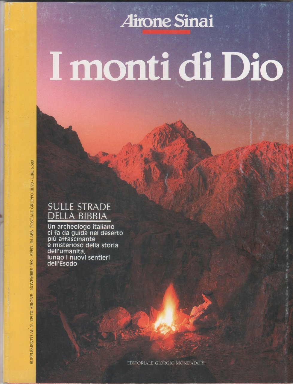 Sinai. I monti di Dio. Supplemento rivista Airone. n. 139, … | Immagine principale