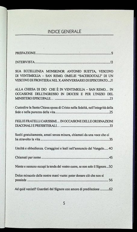 So in chi ho creduto Pensieri e parole vescovo di …