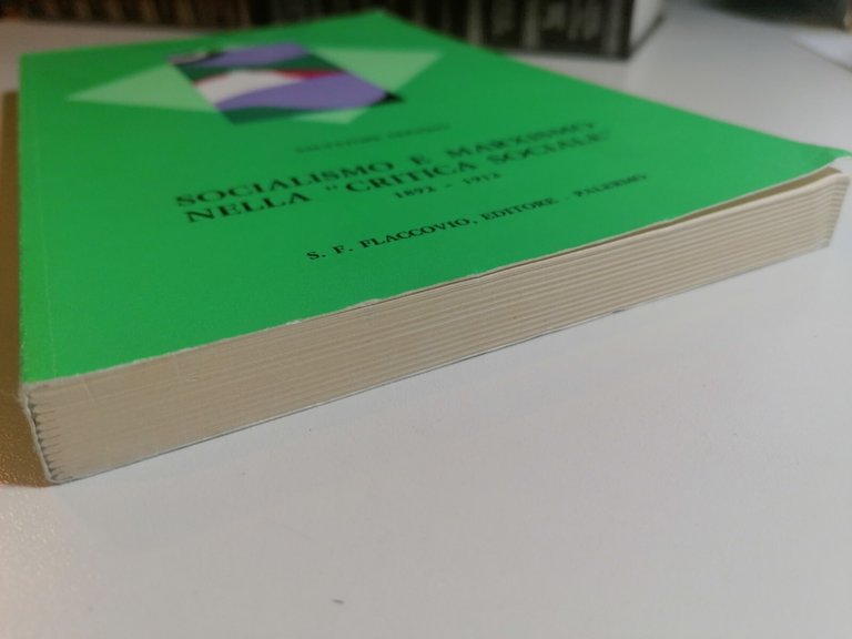 Socialismo e Marxismo nella Critica Sociale - Libro Onufrio Flaccovio …