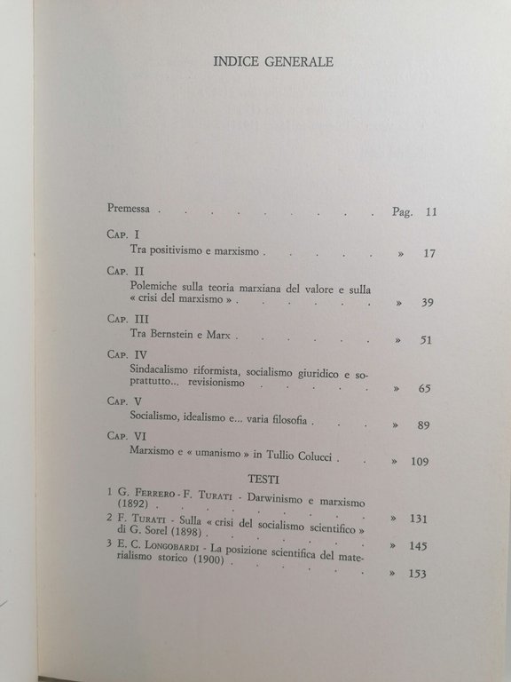 Socialismo e Marxismo nella Critica Sociale - Libro Onufrio Flaccovio …