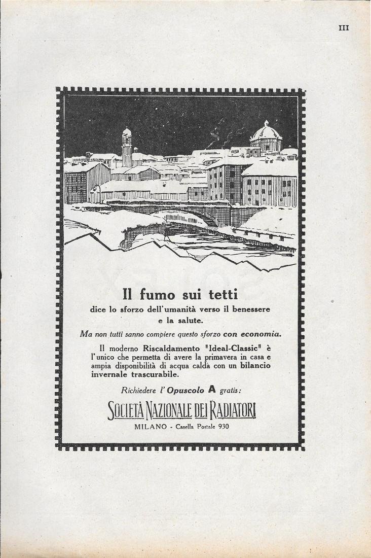 Società Nazionale dei Radiatori / Carburatore Solex. Advertising 1928 | Immagine principale