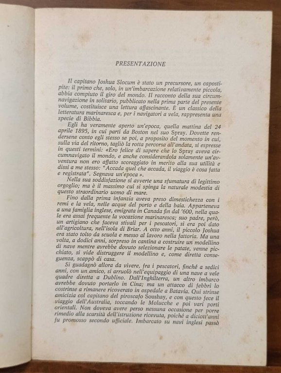 Solo Intorno al Mondo e Viaggio della LIberdade Libro Slocum … | Immagine Gallery 7