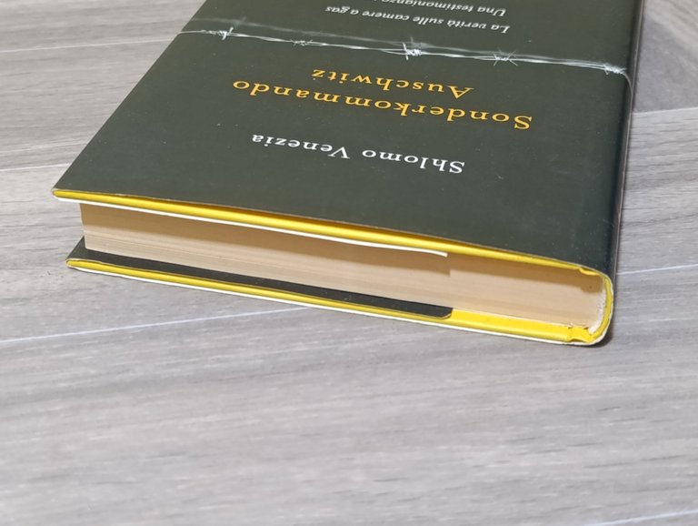 Sonderkommando Auschwitz Libro Shlomo Venezia Camere Gas Lager Rizzoli Rilegato