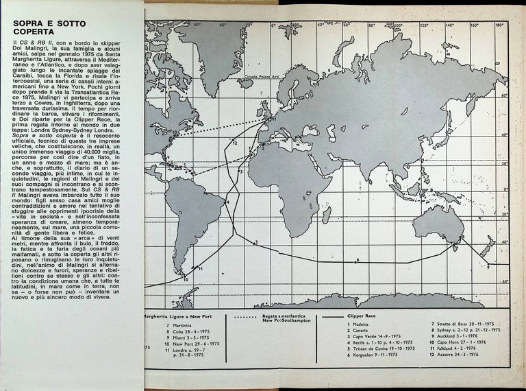 Sopra e sotto Coperta. Prima Edizione