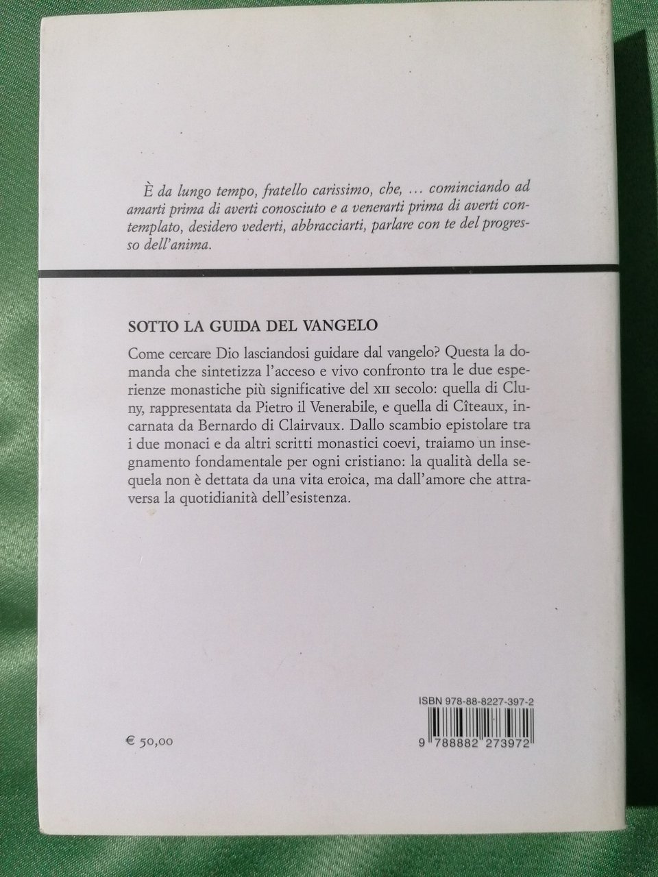 Sotto La Guida Del Vangelo Libro Padri Monastici XII Secolo …