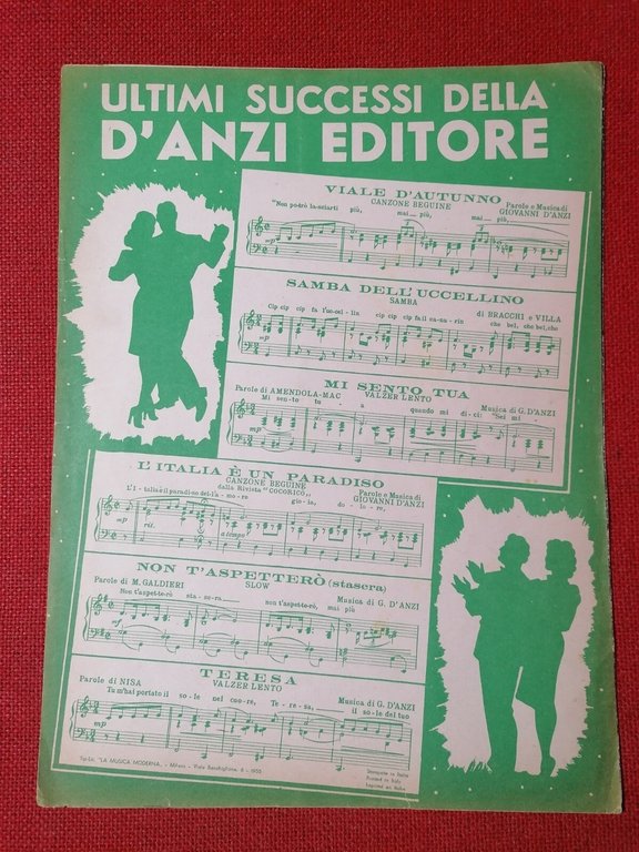 Spartito AMO PARIGI Can Can Cole Porter I love Paris …