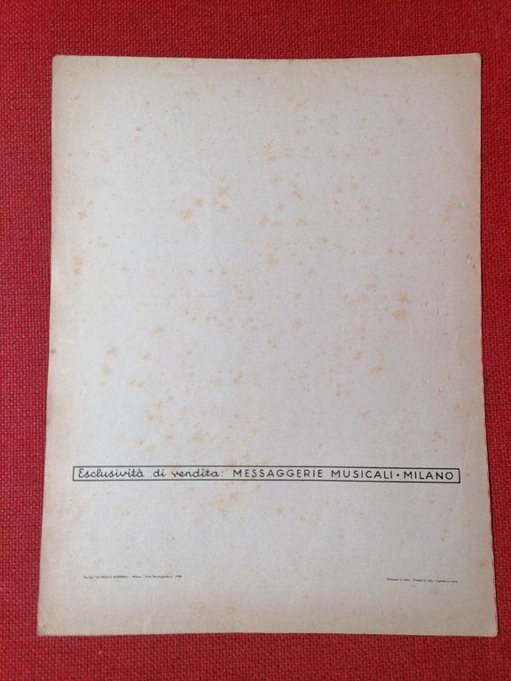 Spartito CON TUTTO IL CUORE Betty Curtis Bertini Marcucci De …