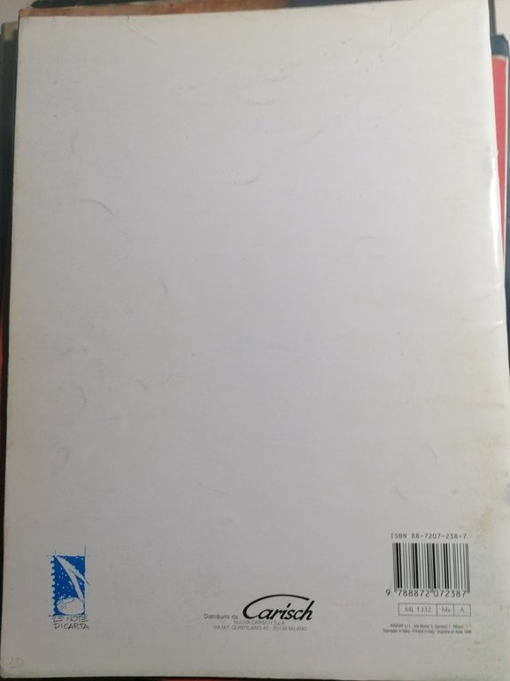 Spartito musicale AUDIO 2 E=mc2 - Carisch 1995 (RARO)