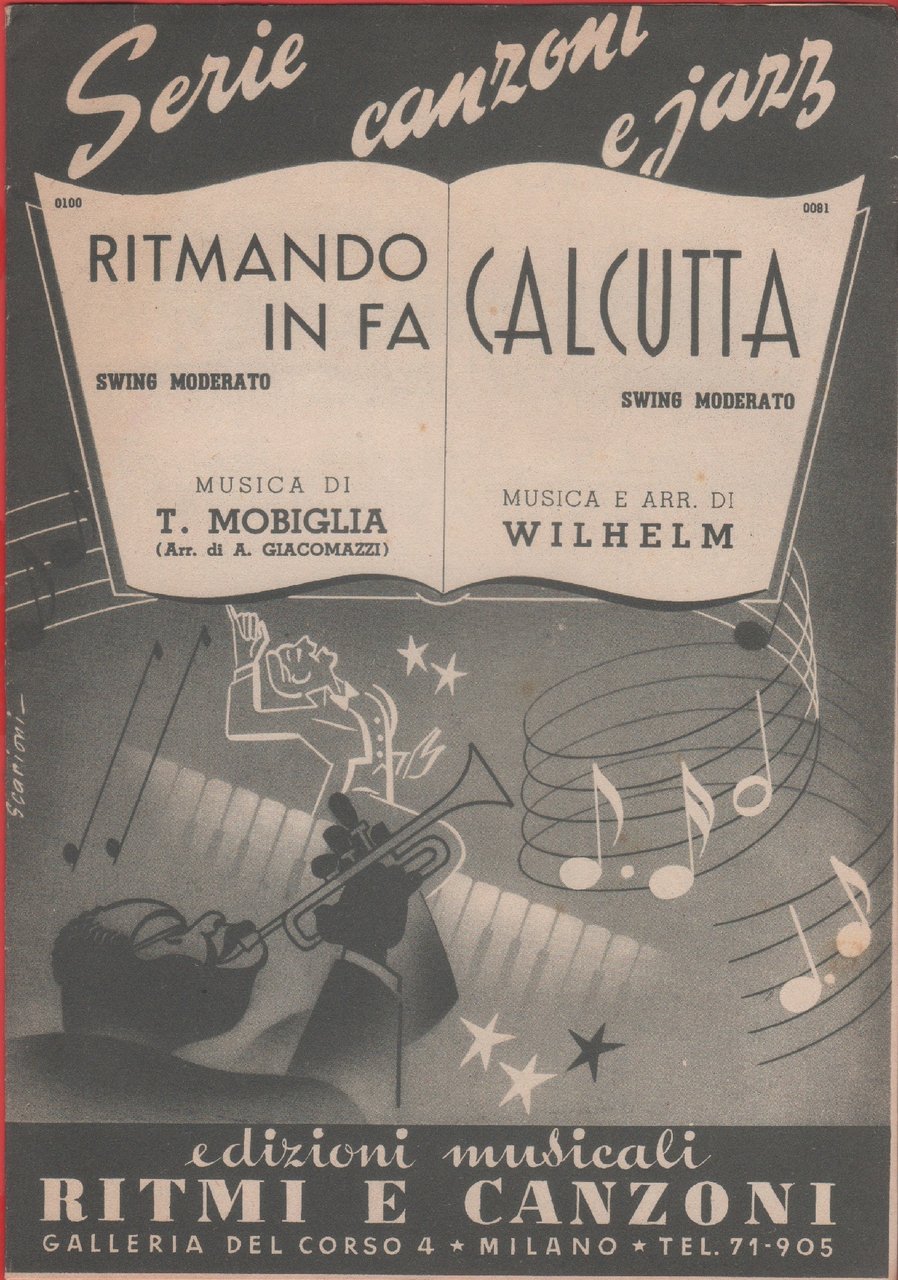 Spartito. Ritmando in FA; Calcutta. Ediz. Ritmi e Canzoni 1948 | Immagine principale