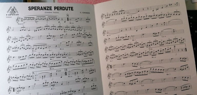 Speranze perdute, Fiera dei sogni- Trascrizione per fisarmonica di Carlo …