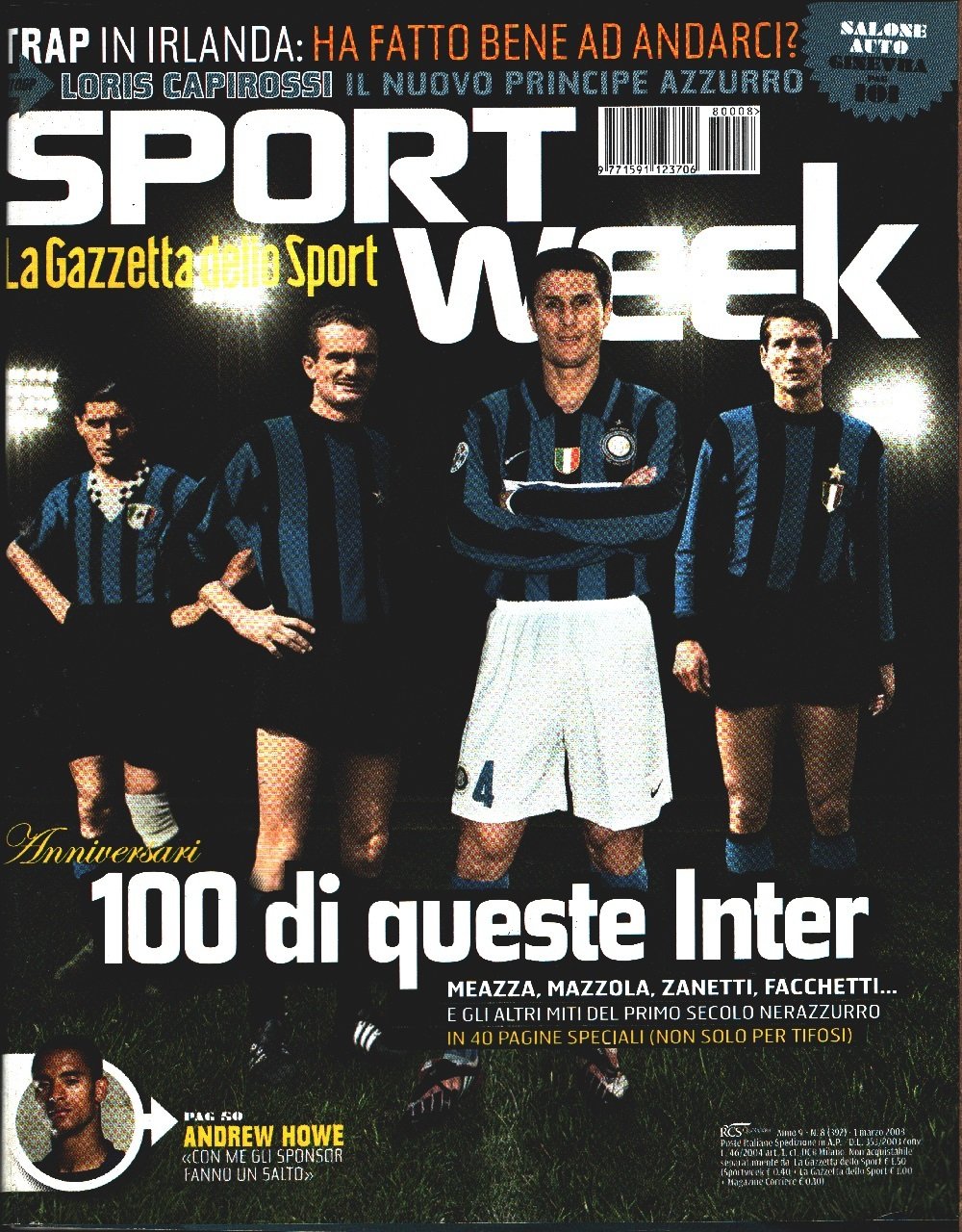 Sport Week. 2008. n. 8(392) | Immagine principale