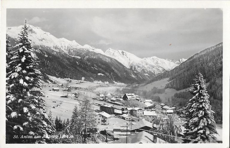 St. Anton am Arlberg. Non viaggiata