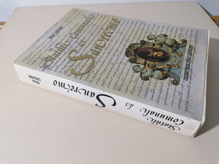 Statuti Comunali Di Sanremo Libro Nilo Calvini Storia Sanremasca 1983