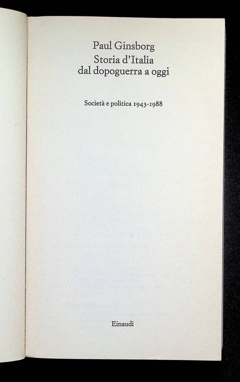 Storia d'Italia dal dopoguerra a oggi