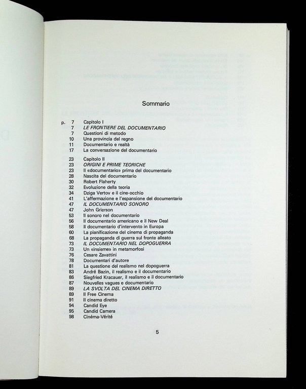 Storia Del documentario Libro Roberto Nepoti Patron Prima Edizione 1988 …