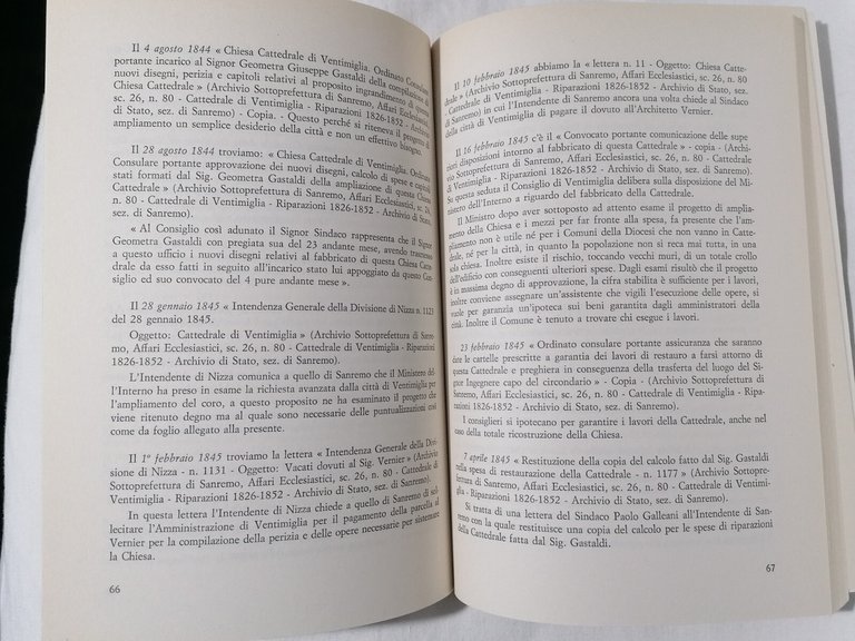 Storia del Restauro Architettonico dei Monumeti di Ventimiglia Alta Libro …