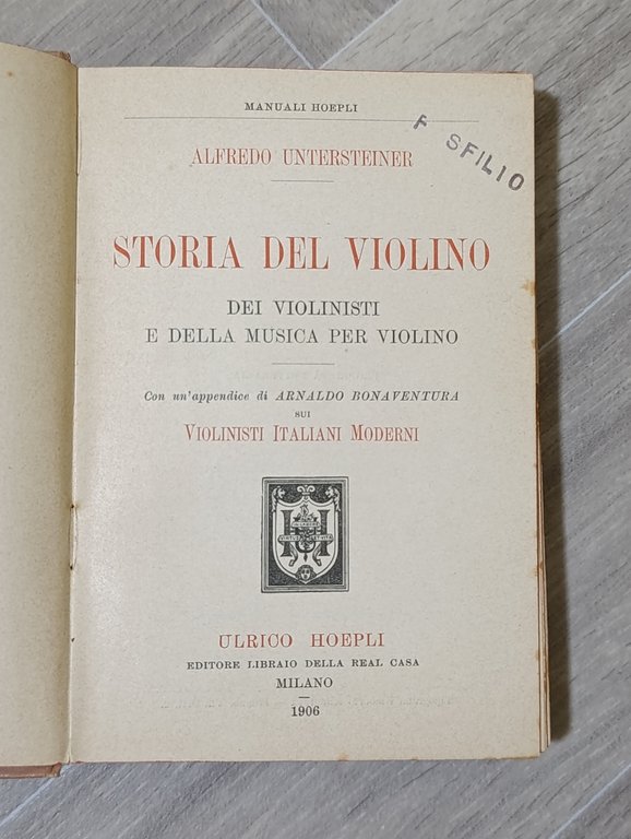 Storia del violino, dei violinisti e della musica per violino