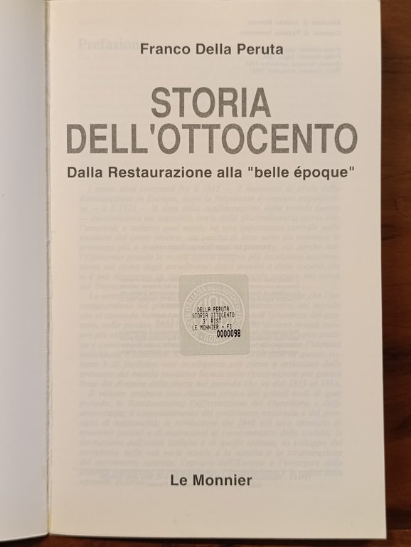 Storia dell'Ottocento. Dalla Restaurazione alla «Belle époque» | Immagine Gallery 8