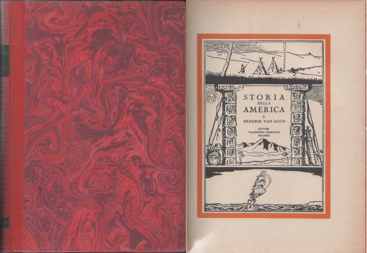 Storia della America - Hendrik Willem Van Loon | Immagine principale