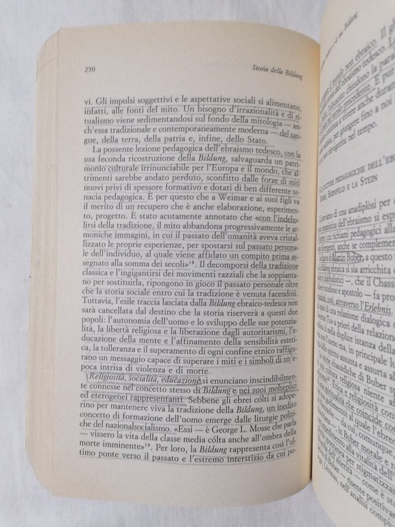 Storia della Bildung - Libro Mario Gennari Editrice La Scuola …