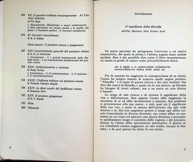 Storia Della Filosofia Orientale Tomo Primo Sarvepalli Radhakrishnan Feltrinelli