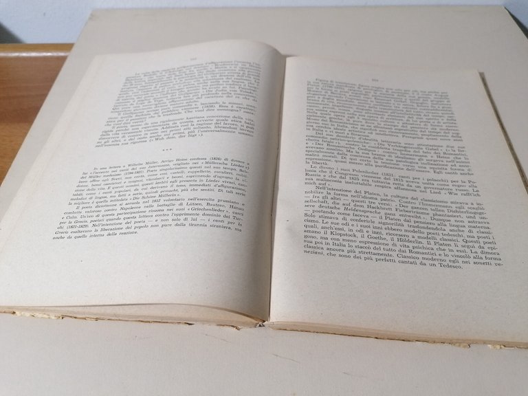 Storia Della Letteratura Tedesca Libro Adriano Belli Montuoro 1940