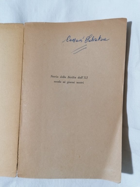 Storia della Sicilia dall'XI secolo ai nostri giorni