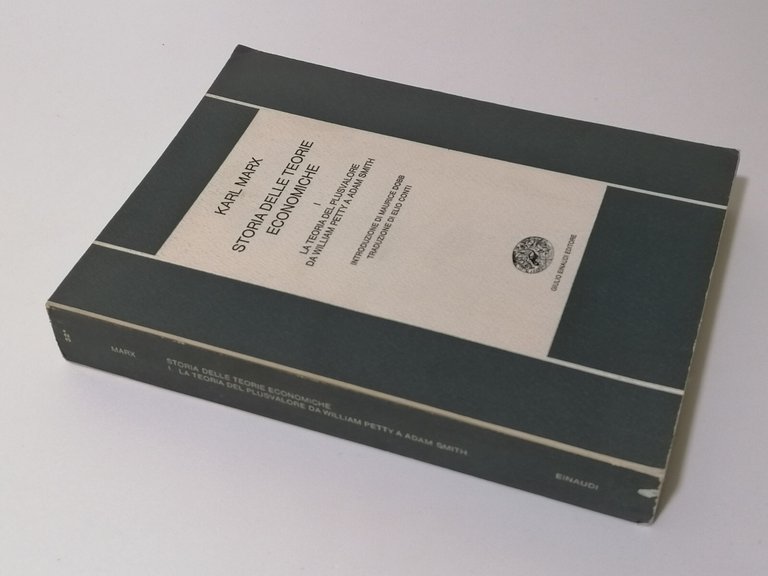 Storia Delle Teorie Economiche Libro Karl Marx 3 Volumi Einaudi …