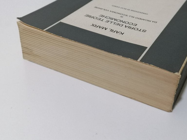 Storia Delle Teorie Economiche Libro Karl Marx 3 Volumi Einaudi …