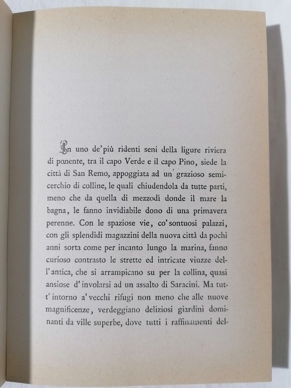 Storia Di Sanremo Libro Raffaele Andreoli Arnaldo Forni Ristampa 1984