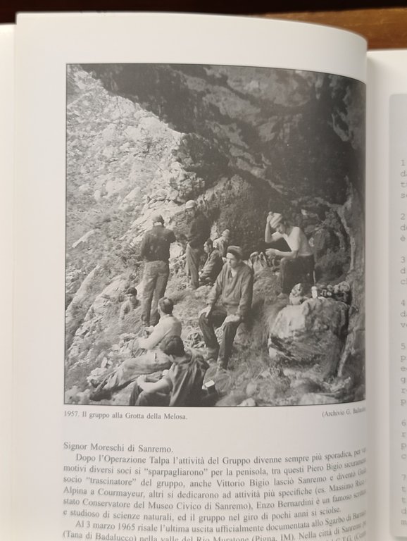 Storia di Speleologia Sanremasca | Immagine Gallery 7