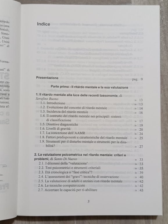Strumenti psicodiagnostici per il ritardo mentale
