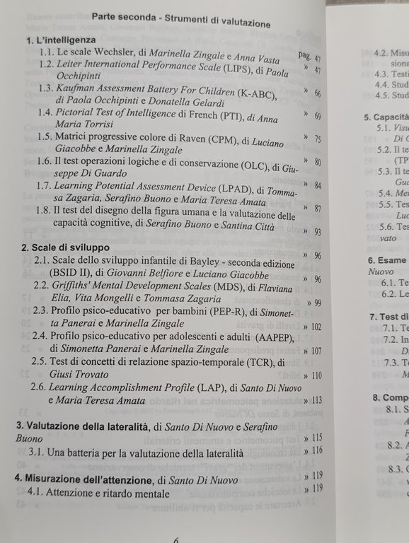 Strumenti psicodiagnostici per il ritardo mentale