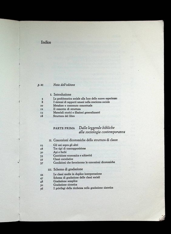 Struttura di Classe e Coscienza Sociale