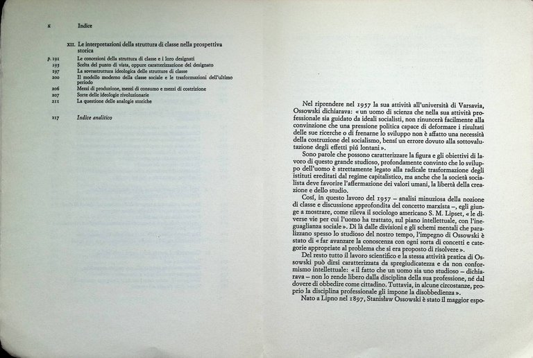Struttura di Classe e Coscienza Sociale