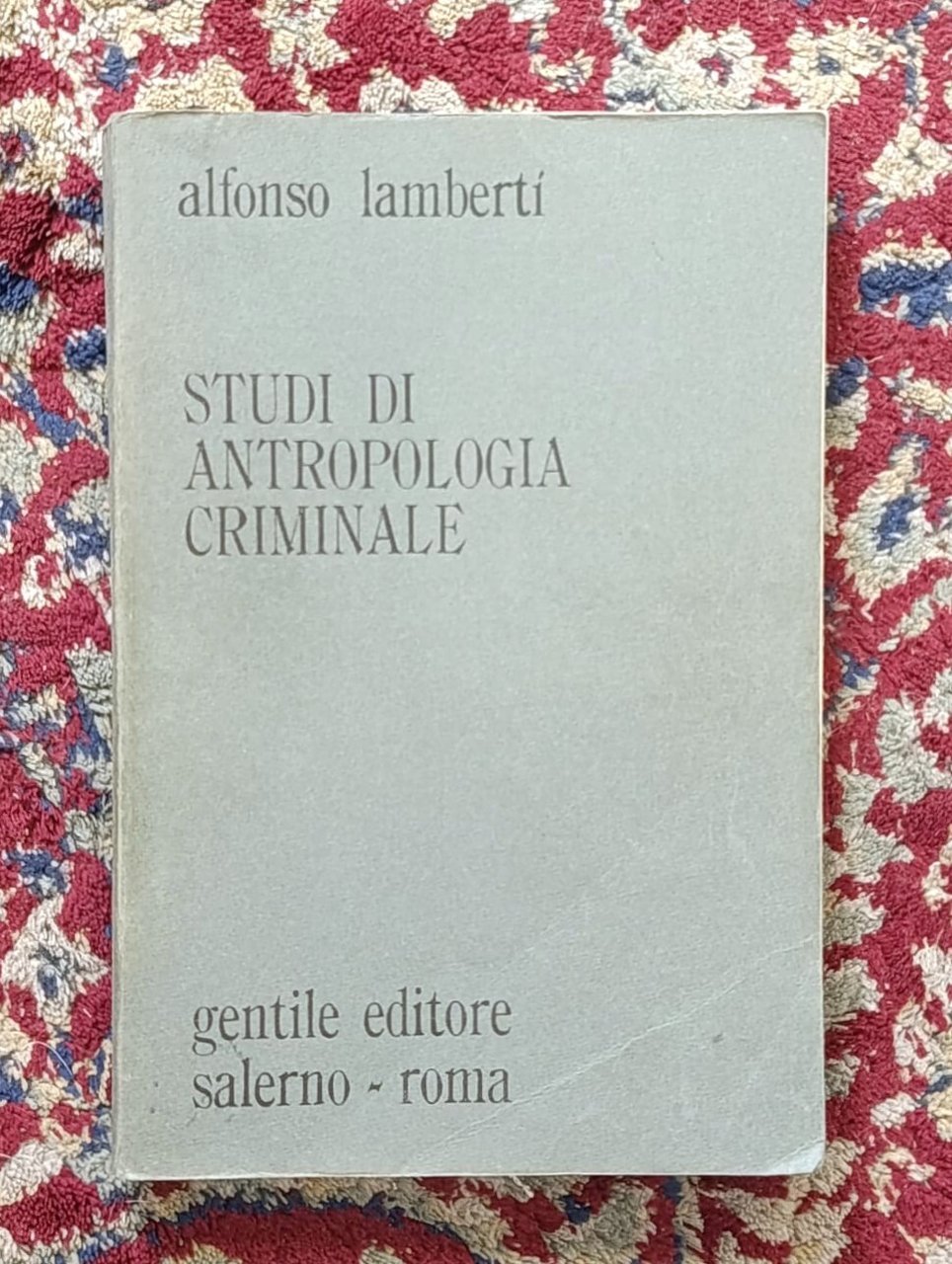 Studi di Antropologia Criminale | Immagine principale