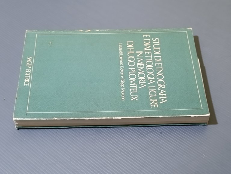 Studi etnografia e dialettologia ligure in memoria di Hugo Plomteux
